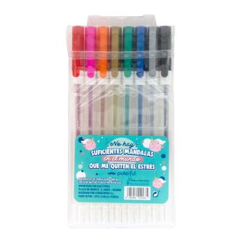 Set di penne "Non ci sono abbastanza mandala nel mondo".