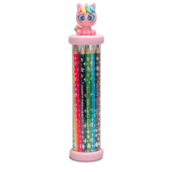 Sweet Dreams and Friends Tubo con Topper 3D e 12 Matite Sweet Dreams and Friends Tubo con Topper 3D e 12 Matite