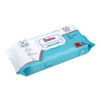 Lingettes humides pour adultes