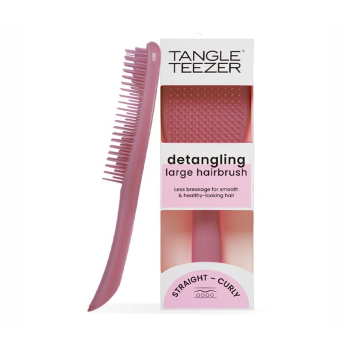 Ultimate Detangler-Bürste, groß, rosa Samt, Mono