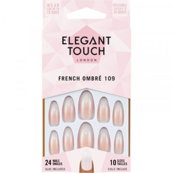 Unghie finte French Ombre 109