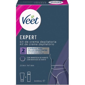 Kit crema depilatoria per la zona intima Expert