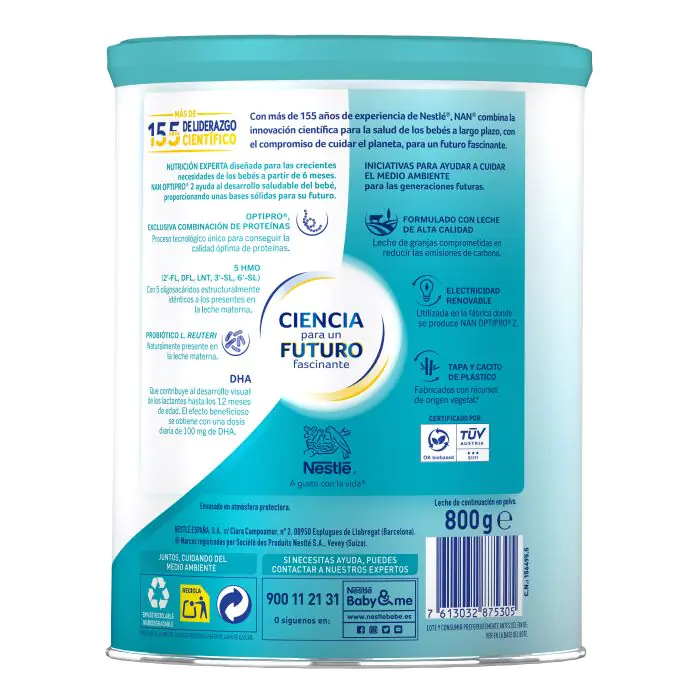 Lait de suite NAN Optipro 2 Lait de suite NAN Optipro 2