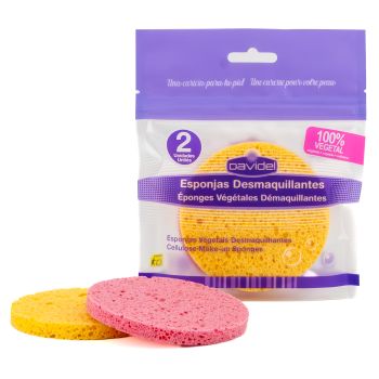 Éponges démaquillantes 100 % végétales