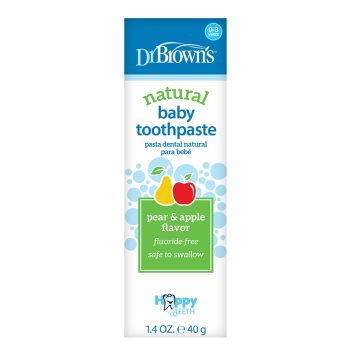 Dentifrice Naturel pour Bébés Poire-Pomme