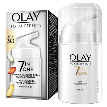Total Effects Crème Hydratante Anti-Âge SPF30