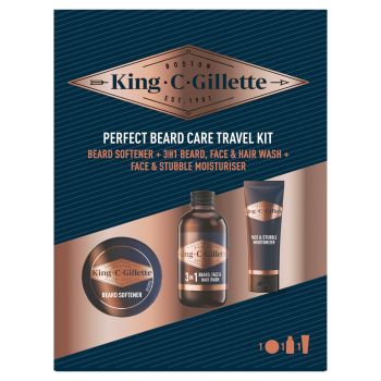 Routine Parfaite pour la Barbe King C. Gillette