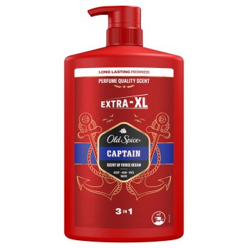 Gel de Douche Captain 3 en 1