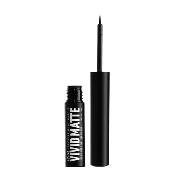 Vivid Matte Eyeliner Eyeliner liquido nero matte a lunga durata Vivid Matte Eyeliner Eyeliner liquido nero matte a lunga durata
