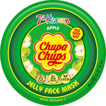 Chupa Chups Masque Visage en Gélatine Pomme