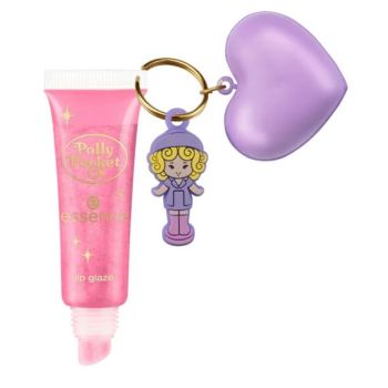 Brillant à Lèvres avec Porte-Clés Polly Pocket