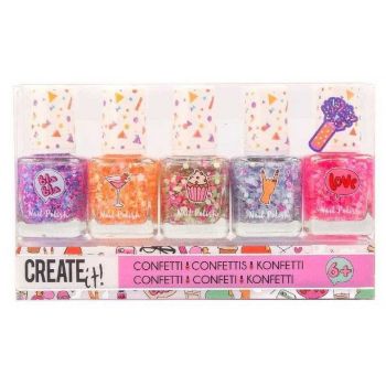 Create It ! Set de vernis à ongles Confetti