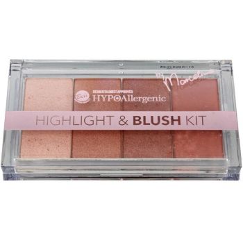 Palette di illuminanti e blush illuminanti Hypo