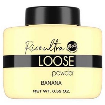 Ciprie in polvere libere di riso alla banana Ciprie in polvere libere di riso alla banana