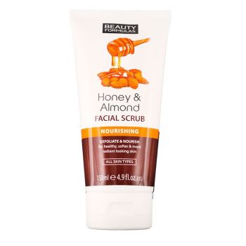 Scrub per il viso al miele e alla mandorla