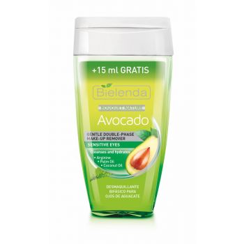 Démaquillant biphasé à l’avocat pour yeux sensibles Démaquillant biphasé à l’avocat pour yeux sensibles