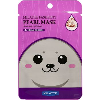 Masque visage à la perle