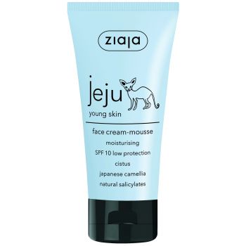 Mousse idratante per il viso di jeju young skin