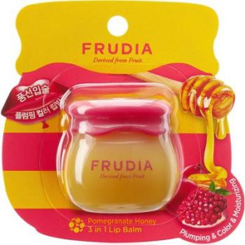 Baume pour les Lèvres 3 en 1 avec Miel et Grenade Baume pour les Lèvres 3 en 1 avec Miel et Grenade