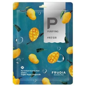 Masque Visage Squeeze Purifiant Mangue