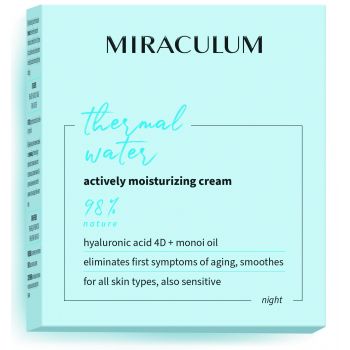 Crema notte idratante intensiva all'acqua termale