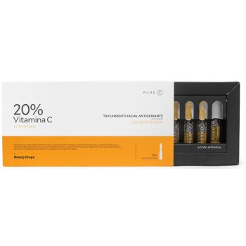 Pure C Ampoules 20% Vitamine C Traitement Antioxydant Pure C Ampoules 20% Vitamine C Traitement Antioxydant