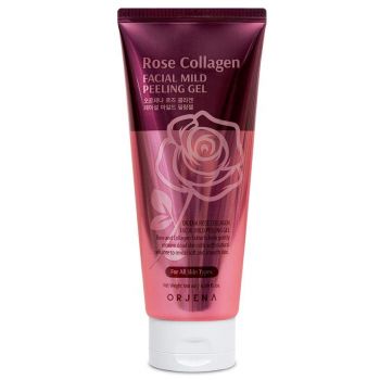 Gel Exfoliant Visage Peeling Rose Collagène Gel Exfoliant Visage Peeling Rose Collagène