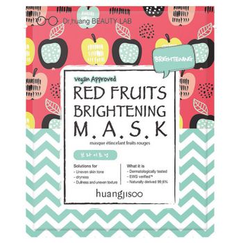 Masque Visage Anti-Rides Fruits Rouges
