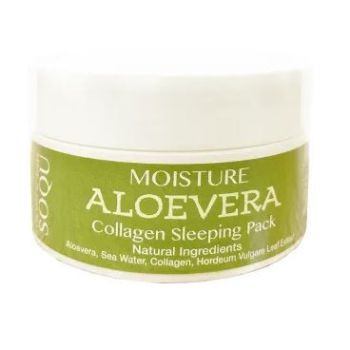 Pack idratante con aloe vera e collagene per il sonno