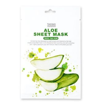 Masque visage hydratant à l’aloe vera Masque visage hydratant à l’aloe vera