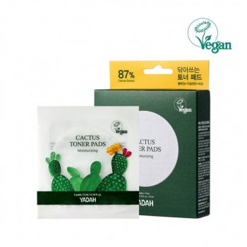 Cotoni con Tonico Cactus 2 Cuscinetti