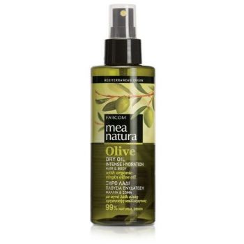 Olio d'oliva per corpo e capelli