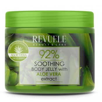 Gelatina lenitiva per il corpo all'aloe