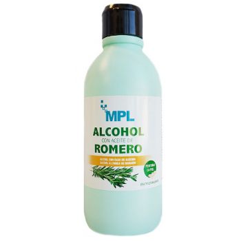 Alcool con olio di rosmarino