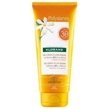 Gel-Crème de Soin Solaire Sublime au Tamanu Bio et au Monoï SPF30 Gel-Crème de Soin Solaire Sublime au Tamanu Bio et au Monoï SPF30