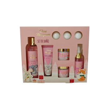 Set de bain à la rose musquée