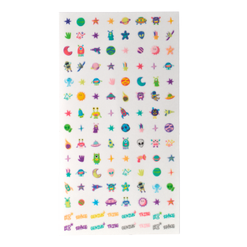 Adesivi per unghie della Tribù del Genio