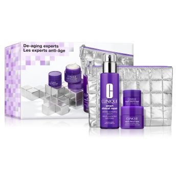 Coffret Anti-Âge Sérum Smart Clinical Repair + 3 Cadeaux Coffret Anti-Âge Sérum Smart Clinical Repair + 3 Cadeaux