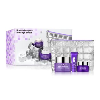 Coffret Anti-Âge Crème Smart Clinical Repair SPF 30 + 3 Cadeaux Coffret Anti-Âge Crème Smart Clinical Repair SPF 30 + 3 Cadeaux