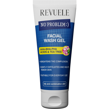 No Problem Gel Nettoyant Visage avec AHA-BHA-PHA et Arbre à Thé