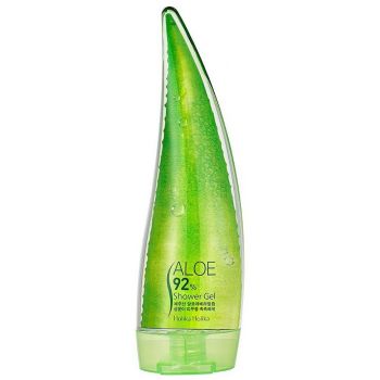 Gel douche à l’aloe vera 92 % pour une peau fraîche et hydratée