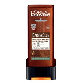 Gel Douche Barber Club pour Barbe, Corps et Cheveux