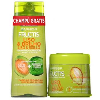 Fructis Hydra Liss & Shine Shampoo + Maschera