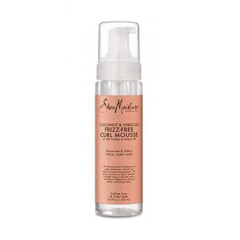 Mousse senza crespo al coconut e all'ibisco