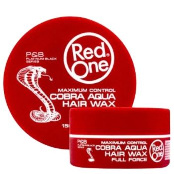 Cire coiffante fixante Cobra Aqua Hair Wax Red