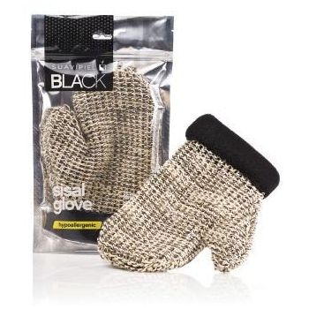 Gant Exfoliant en Sisal Noir