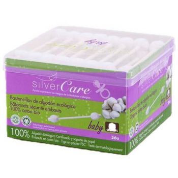 Coton-tiges Biodégradables en Coton Biologique Bébé