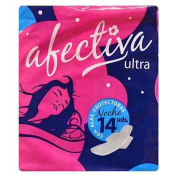 Serviettes hygiéniques nuit ultra avec ailettes