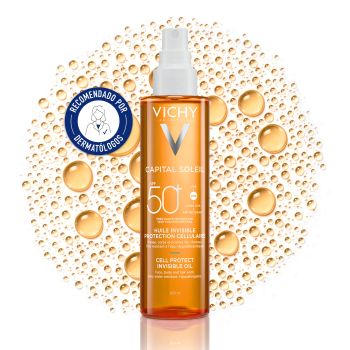 Capital Soleil Huile Solaire Protectrice SPF 50+