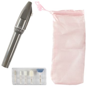 Set per manicure e pedicure alimentato a batteria